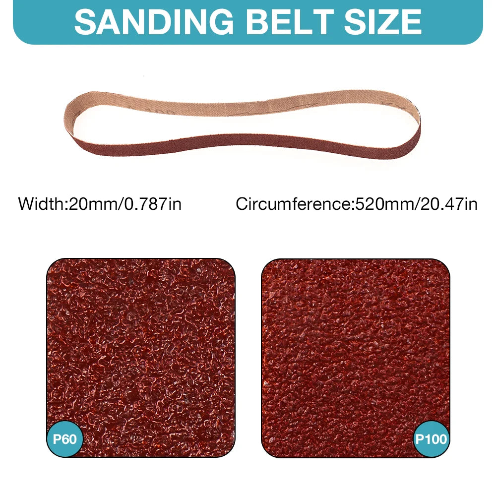 Bandslip kit till vinkelslipen