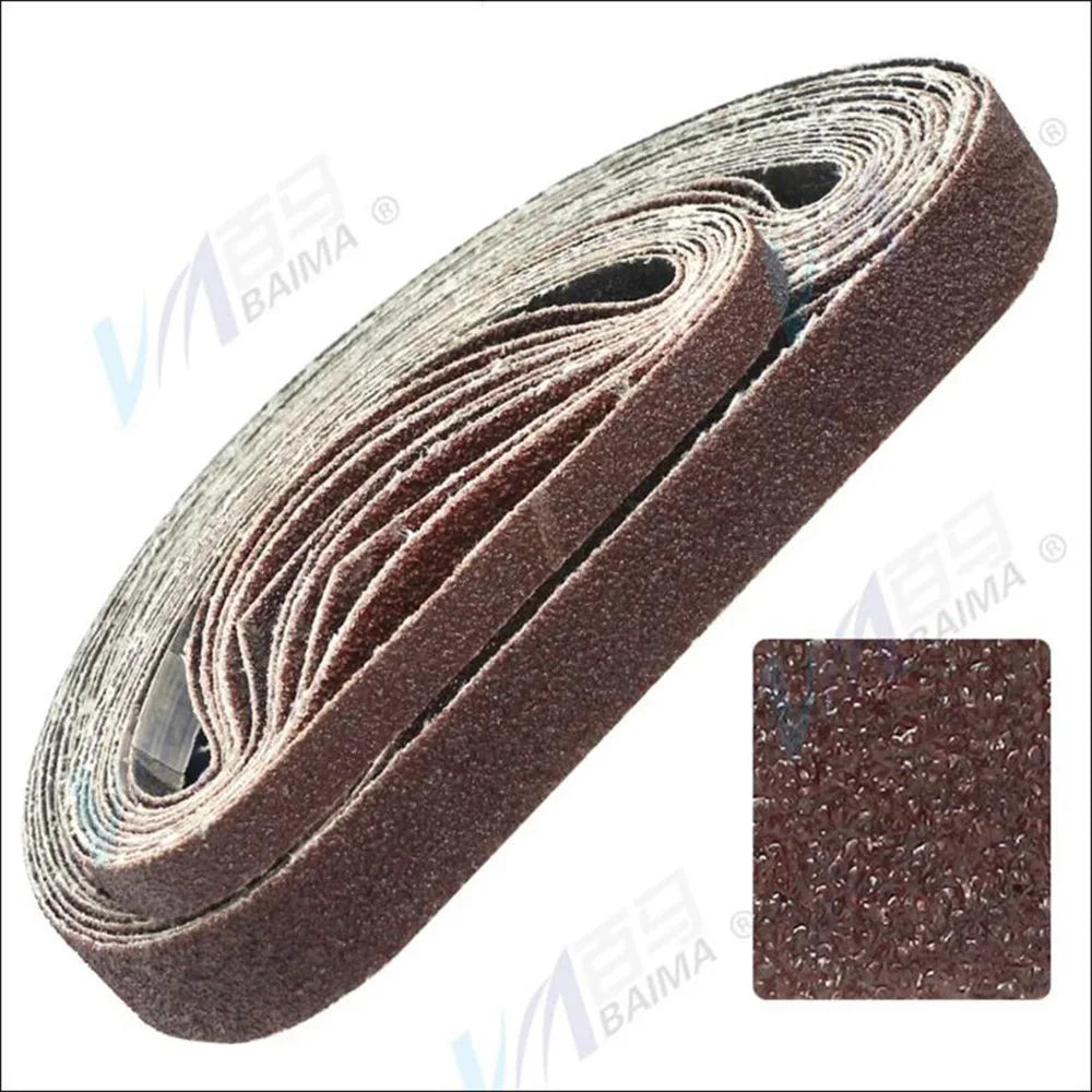 Sandpapper till bandslip kit 10 pack 520X20 mm